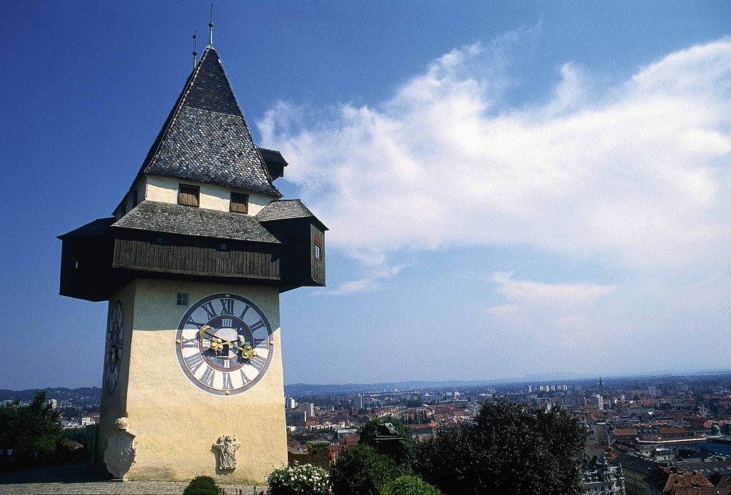 Grazer Uhrturm (c) oesterreich-werbung-Diejun